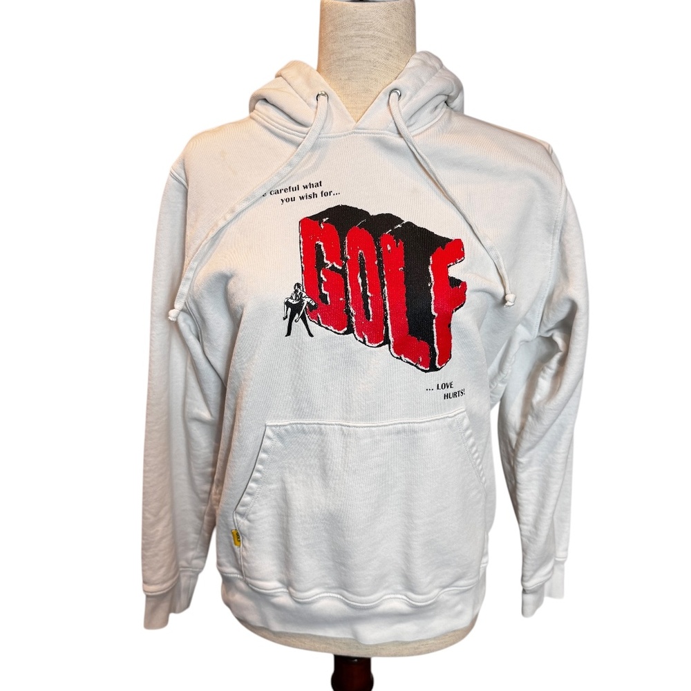 GOLF WANG rare while hoodie vintage Size Small EUC